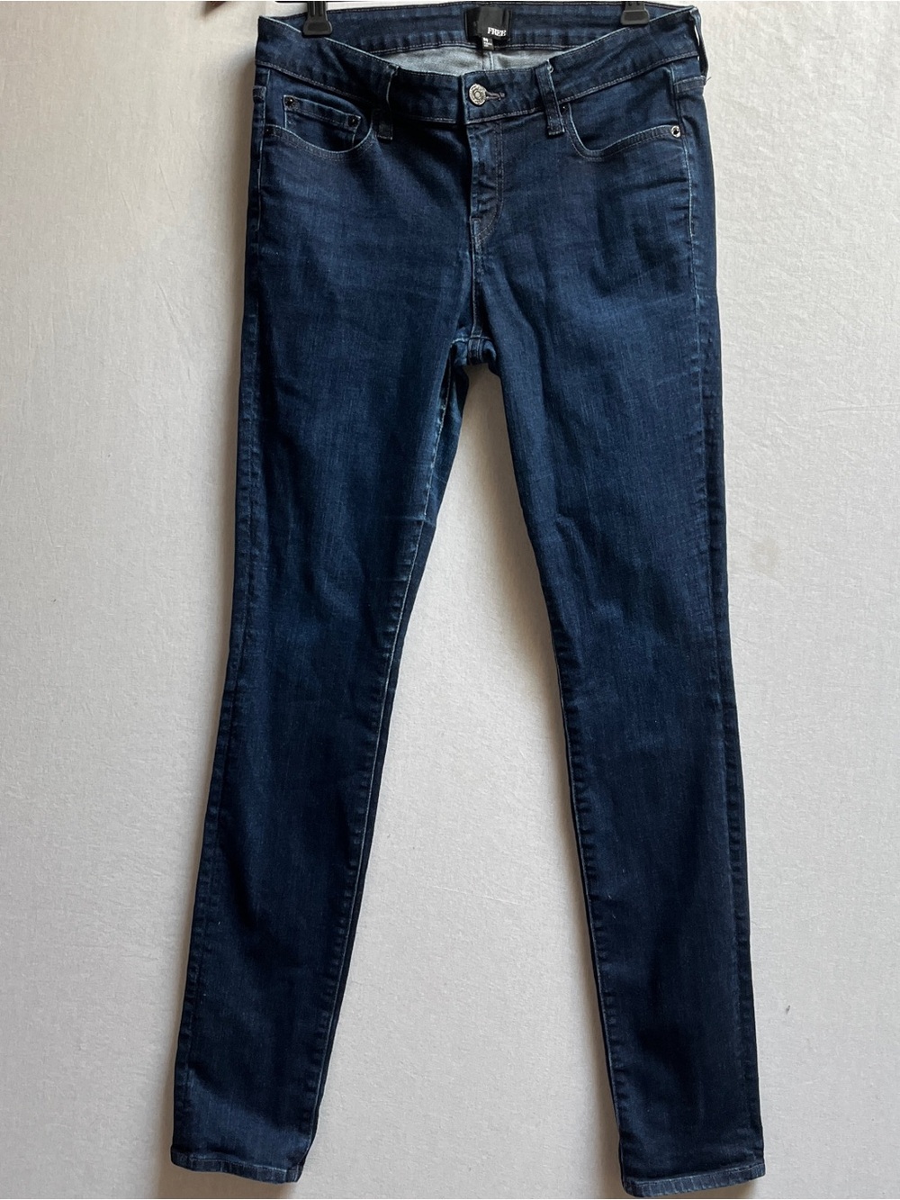 Wilfred Free Aritzia Dark Blue Skinny Jeans Size 29 Stretch Denim